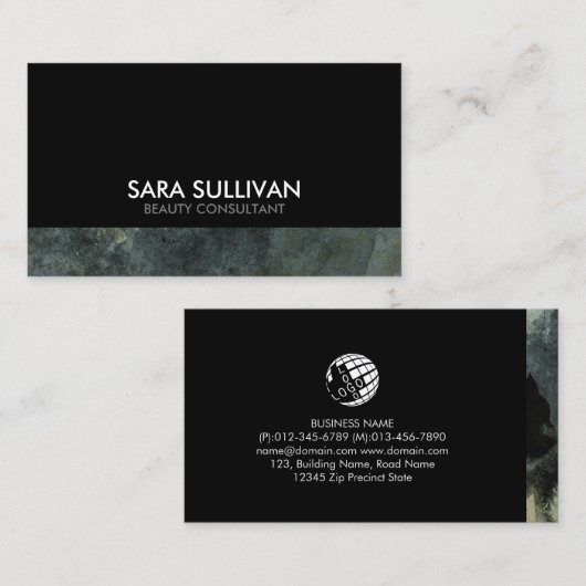 Beauty Consultant Beautician Visitekaartje (Voorkant / Achterkant)