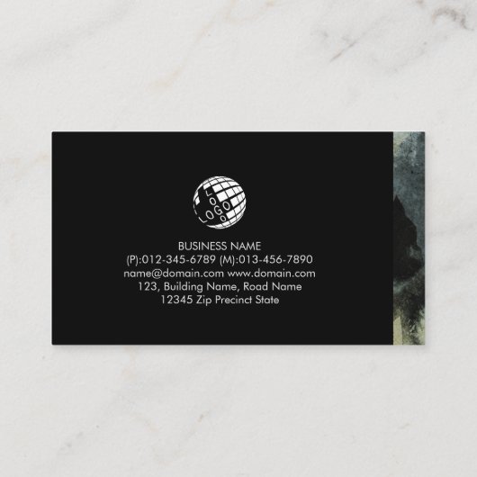 Beauty Consultant Beautician Visitekaartje (Achterkant)