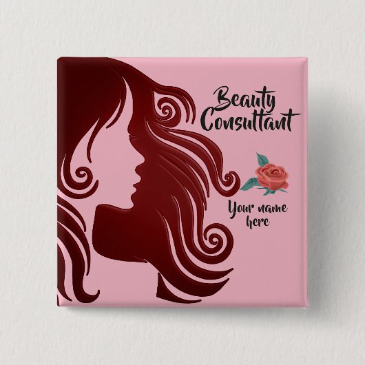 Beauty Consultant Button (Voorkant)
