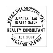 Beauty Consultant Rubber Stamp Rubberstempel (Afrduk)