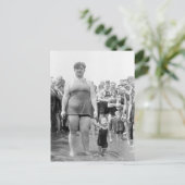 Beauty Contest op het Tidal Basin, 1919 Briefkaart (Staand voorkant)