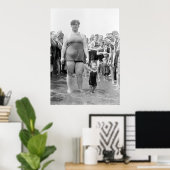 Beauty Contest op het Tidal Basin, 1919 Poster (Thuiskantoor)