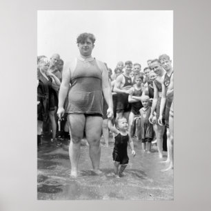 Beauty Contest op het Tidal Basin, 1919 Poster