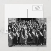 Beauty Contestants, 1923 Briefkaart (Voorkant / Achterkant)