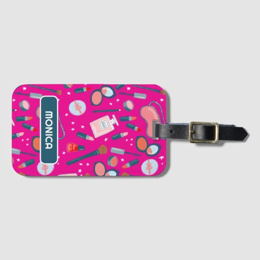  Beauty Cosmetica Bruidsmeisjes Make-up Artiest Bagagelabel (Voorkant (horizontaal))