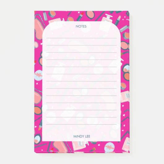  Beauty cosmetica make-up artiest op maat Post-it® Notes (Voorkant)