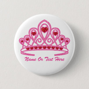 Beauty Crown Custom Ronde Button 5,7 Cm