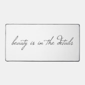 Beauty Desk Mat (Voorkant)