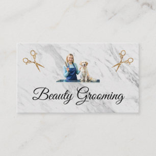 Beauty Dog Groomer Dierenverzorging Visitekaartje