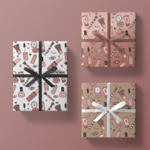 Beauty doodles schattig roze make-up + cosmetica c