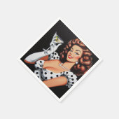 Beauty Drink Pin Up Servet (Hoek)