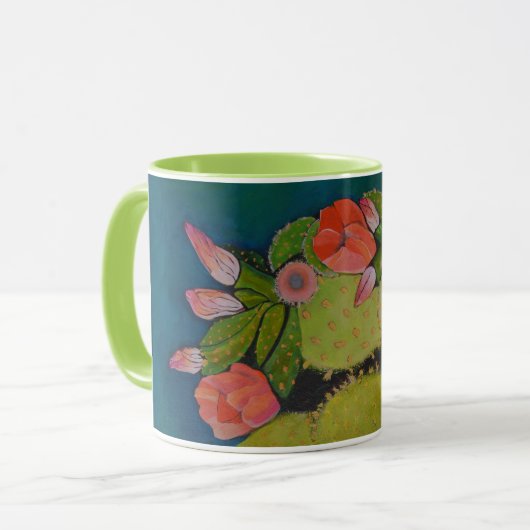 Beauty en Armor koffie mok (Voorkant links)