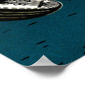 Beauty en Beast Art Nouveau Poster (Hoek)