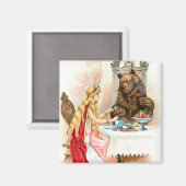 Beauty en Beast Magnet (Voorkant / Achterkant)