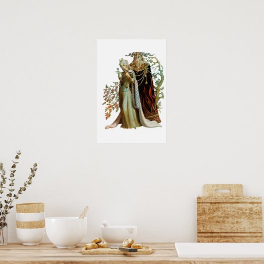 Beauty en Beast Print (Keuken)