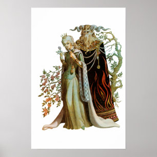 Beauty en Beast Print