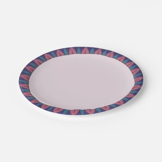 Beauty en beest borden papieren bordje (Gekanteld)