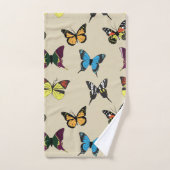 Beauty en Butterfly Bath Towel Set Bad Handdoek (Handdoek)