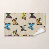 Beauty en Butterfly Bath Towel Set Bad Handdoek (Handdoek)