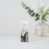 BEAUTY EN CUPID - MODE DESIGNER MAKEUP ARTIST MINI VISITEKAARTJE (Staand voorkant)