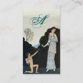 BEAUTY EN CUPID - MODE DESIGNER MAKEUP ARTIST VISITEKAARTJE (Achterkant)