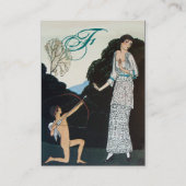 BEAUTY EN CUPID - MODE DESIGNER MAKEUP ARTIST VISITEKAARTJE (Achterkant)