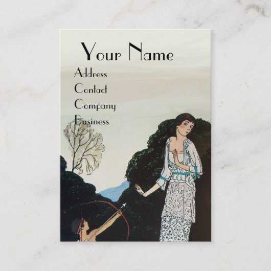 BEAUTY EN CUPID - MODE DESIGNER MAKEUP ARTIST VISITEKAARTJE (Voorkant)