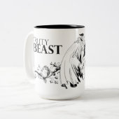 Beauty en de Beast logo mok (Voorkant links)