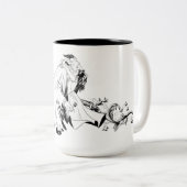 Beauty en de Beast logo mok (Voorkant rechts)