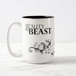 Beauty en de Beast logo mok