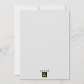 Beauty en de Beast Sweet 16-uitvindingen Kaart (Achterkant)