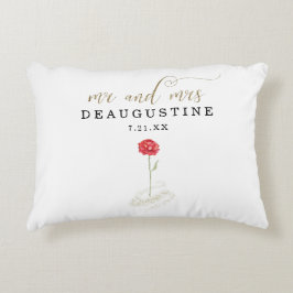 Beauty en de Beast Wedding Engagement Party Accent Kussen