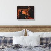 Beauty en de heks - canvas afdruk (Insitu (Slaapkamer))