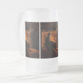 Beauty en de heks - matglas bierpul (Voorkant links)