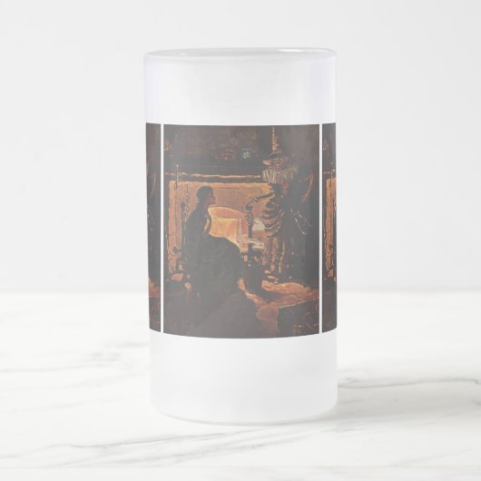 Beauty en de heks - matglas bierpul (Center)