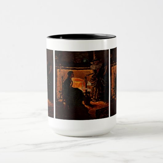 Beauty en de heks - mok (Midden)