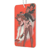 Beauty en de  kerst van de Krampus Luchtverfrisser (Links)