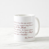 Beauty en de Mok van het Beast Quote (Voorkant rechts)