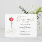 Beauty en de uitnodiging tot het weddenschap (Staand voorkant)