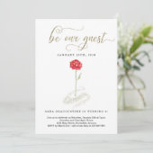 Beauty en de uitnodiging van de Beast van de verja (Staand voorkant)