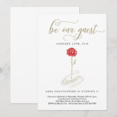 Beauty en de uitnodiging van de Beast van de verja (Voorkant / Achterkant)