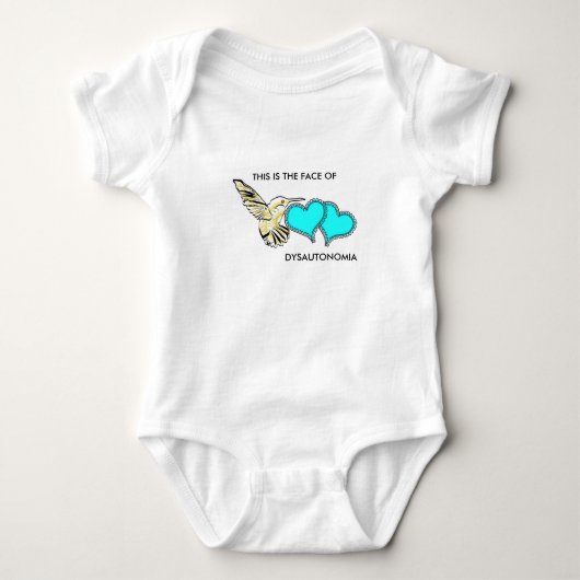 Beauty en Dysautonomia T-shirt (Voorkant)