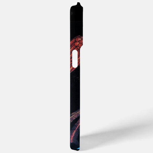 BEAUTY EN FOENIX, MODE, MAKEN KUNSTMATIGE MONOGRAM Case-Mate iPhone CASE (Achterkant / Rechts)