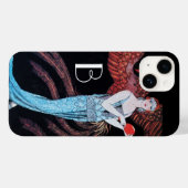 BEAUTY EN FOENIX, MODE, MAKEN KUNSTMATIGE MONOGRAM Case-Mate iPhone CASE (Achterkant (horizontaal))