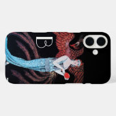 BEAUTY EN FOENIX, MODE, MAKEN KUNSTMATIGE MONOGRAM Case-Mate iPhone CASE (Achterkant (horizontaal))