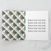 Beauty en Grace 50th Birthday Kaart (Binnen)