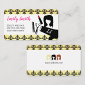 Beauty en Hair Visitekaartje (Voorkant / Achterkant)