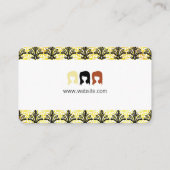 Beauty en Hair Visitekaartje (Achterkant)