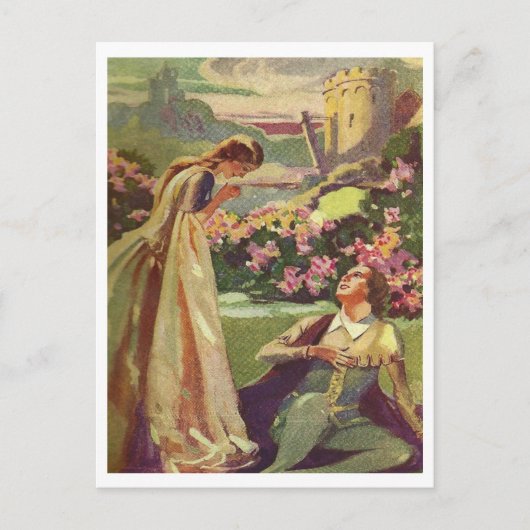 Beauty en het Beast Briefkaart (Voorkant)