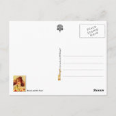 Beauty en het Beast Briefkaart (Achterkant)